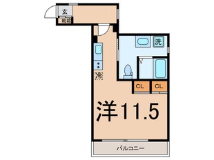 太子堂ハイツの物件間取画像